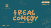 Real Comedy Facebook Event Cover Image Preview