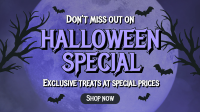 Halloween Special Sale Animation Preview