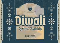 Diwali Festival Postcard Preview