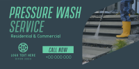 Pressure Wash Business Twitter post Image Preview