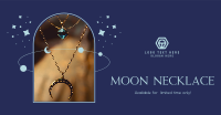 Moon Necklace Facebook Ad Design