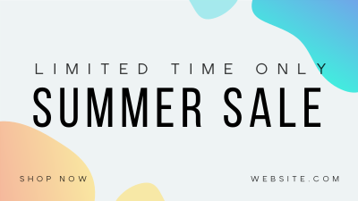 Summer Sale Puddles Facebook event cover Image Preview