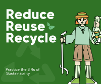 Triple Rs of Sustainability Facebook post Image Preview