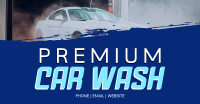 Premium Car Wash Facebook ad Image Preview