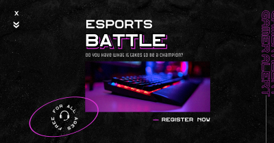 Esports Battle Facebook ad Image Preview