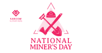 Miner's Day Badge Facebook ad Image Preview
