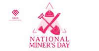Miner's Day Badge Facebook Ad Image Preview