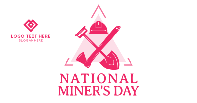 Miner's Day Badge Facebook Ad Image Preview