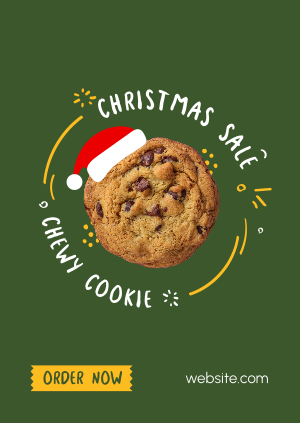 Chewy Cookie for Christmas Poster Image Preview