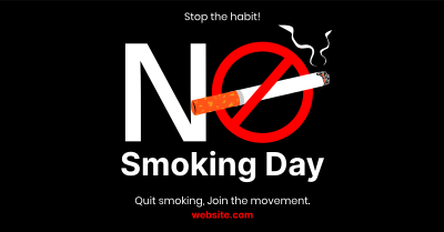 Stop Smoking Today Facebook ad Image Preview