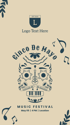 Cinco De Mayo Music Fest Instagram story Image Preview