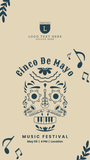 Cinco De Mayo Music Fest Instagram story Image Preview