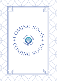 Coming Soon Art Deco Flyer Image Preview
