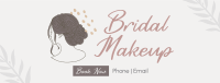 Bridal Makeup Facebook cover Image Preview