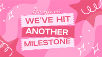 Cutesy Quirky Milestone Animation Preview