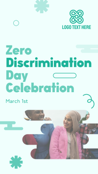 Playful Zero Discrimination Celebration TikTok video Image Preview