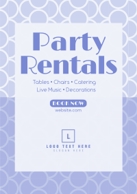 Party Tiles Abstract Poster Image Preview