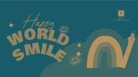 Always Smile Facebook Event Cover Design