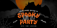 Haunted House Party Twitter post Image Preview