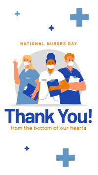 Nurses Appreciation Day Facebook Story Design
