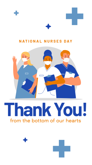 Nurses Appreciation Day Facebook story Image Preview