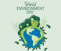 Mother Earth Environment Day Facebook Post Design