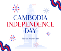 Cambodia Independence Festival Facebook post Image Preview