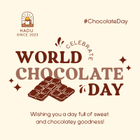 Today Is Chocolate Day Instagram post Image Preview