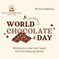 Today Is Chocolate Day Instagram post Image Preview