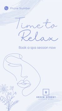 Spa Time TikTok Video Image Preview