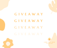 Giveaway Time Facebook post Image Preview
