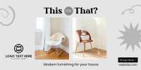 Modern Furnishing Twitter post Image Preview