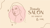 Beauty Salon Branding Facebook event cover Image Preview