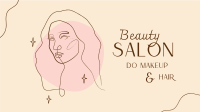 Beauty Salon Branding Facebook Event Cover Image Preview