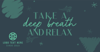Take a deep breath Facebook Ad Design