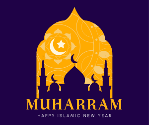 Happy Muharram Facebook post Image Preview