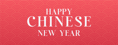 Chinese New Year Pattern Facebook cover Image Preview