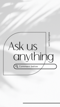 Simply Ask Us Instagram reel Image Preview