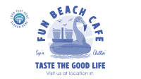 Beachside Cafe Animation Image Preview