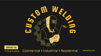 Custom Welding Badge Facebook event cover Image Preview