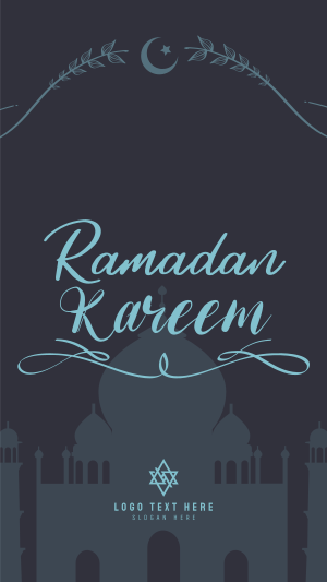 Ramadan Mosque Greeting Instagram story Image Preview