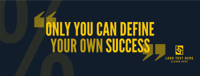 Your Own Success Facebook cover Image Preview