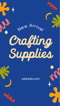 New Art Supplies Facebook story Image Preview