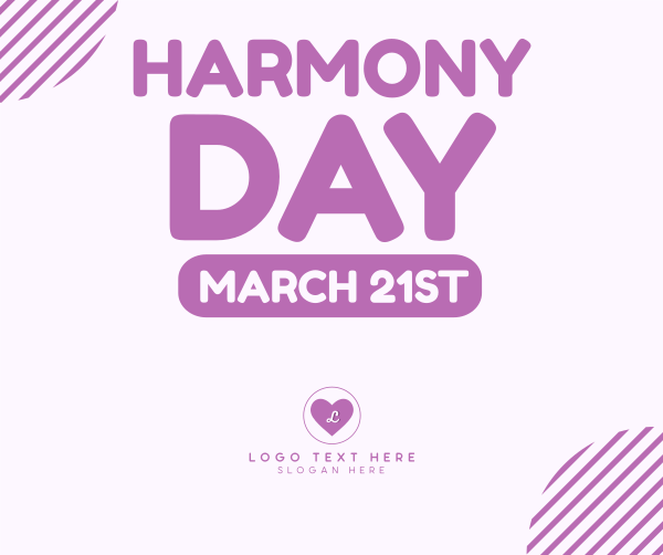 Harmony Week Facebook Post Design Image Preview
