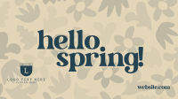 Spring Patches Facebook Event Cover Design