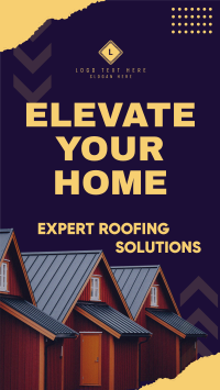 Elevate Home Roofing Solution Instagram Reel Design