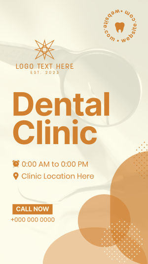 Corporate Dental Clinic Instagram story Image Preview