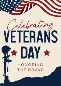 Celebrating Veterans Day Poster Image Preview