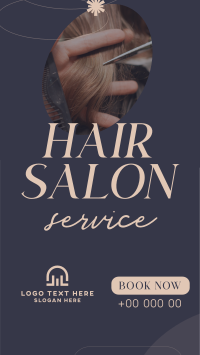 Professional Hairstylists Facebook Story Design