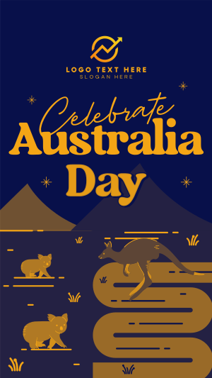 Australia Day Landscape Instagram story Image Preview